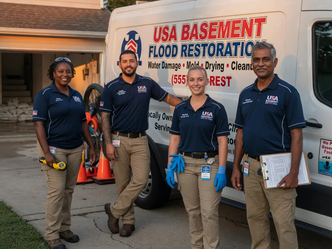 Basement Flood Cleanup company in Anguilla, MS